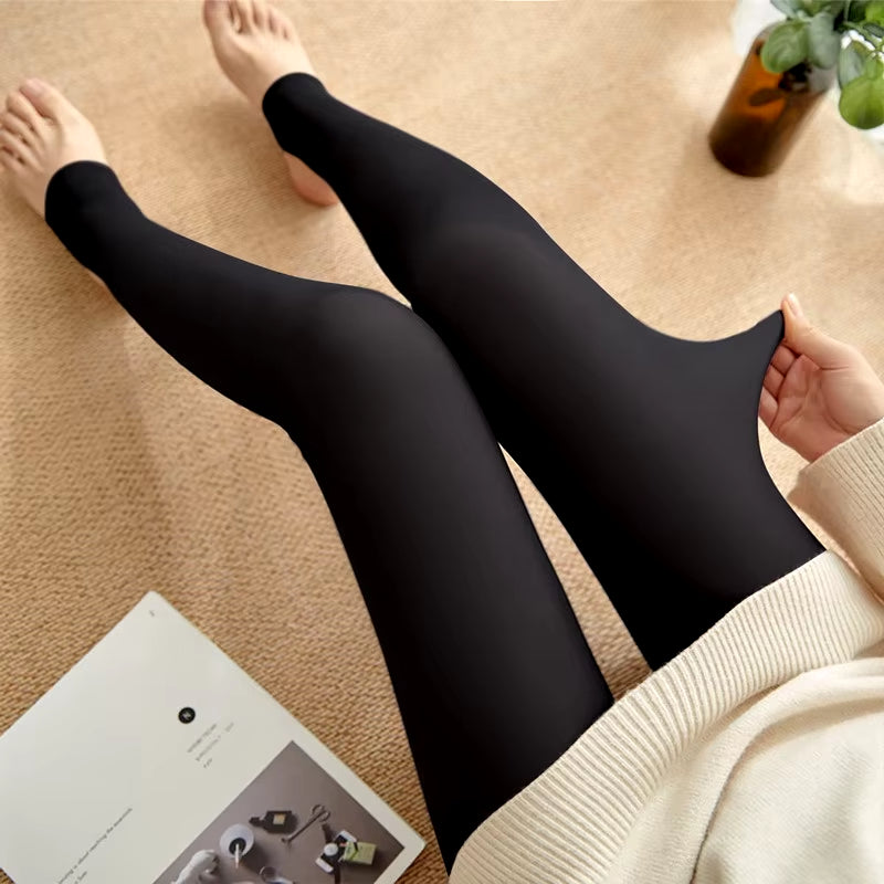 Ceinture haute du legging polaire Calyne